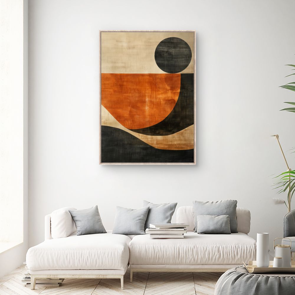 Tableau Éléments abstraits modernes