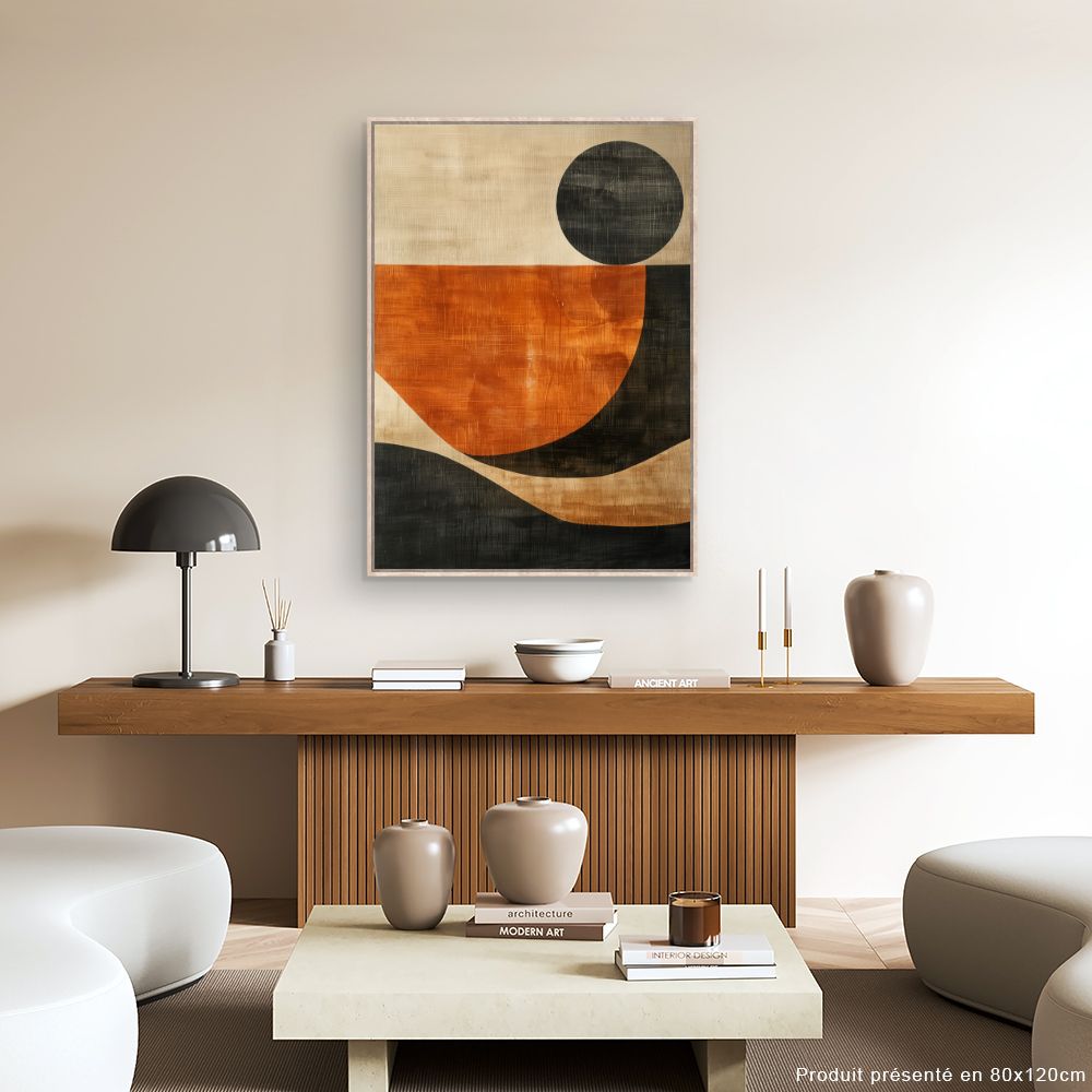 Tableau Éléments abstraits modernes