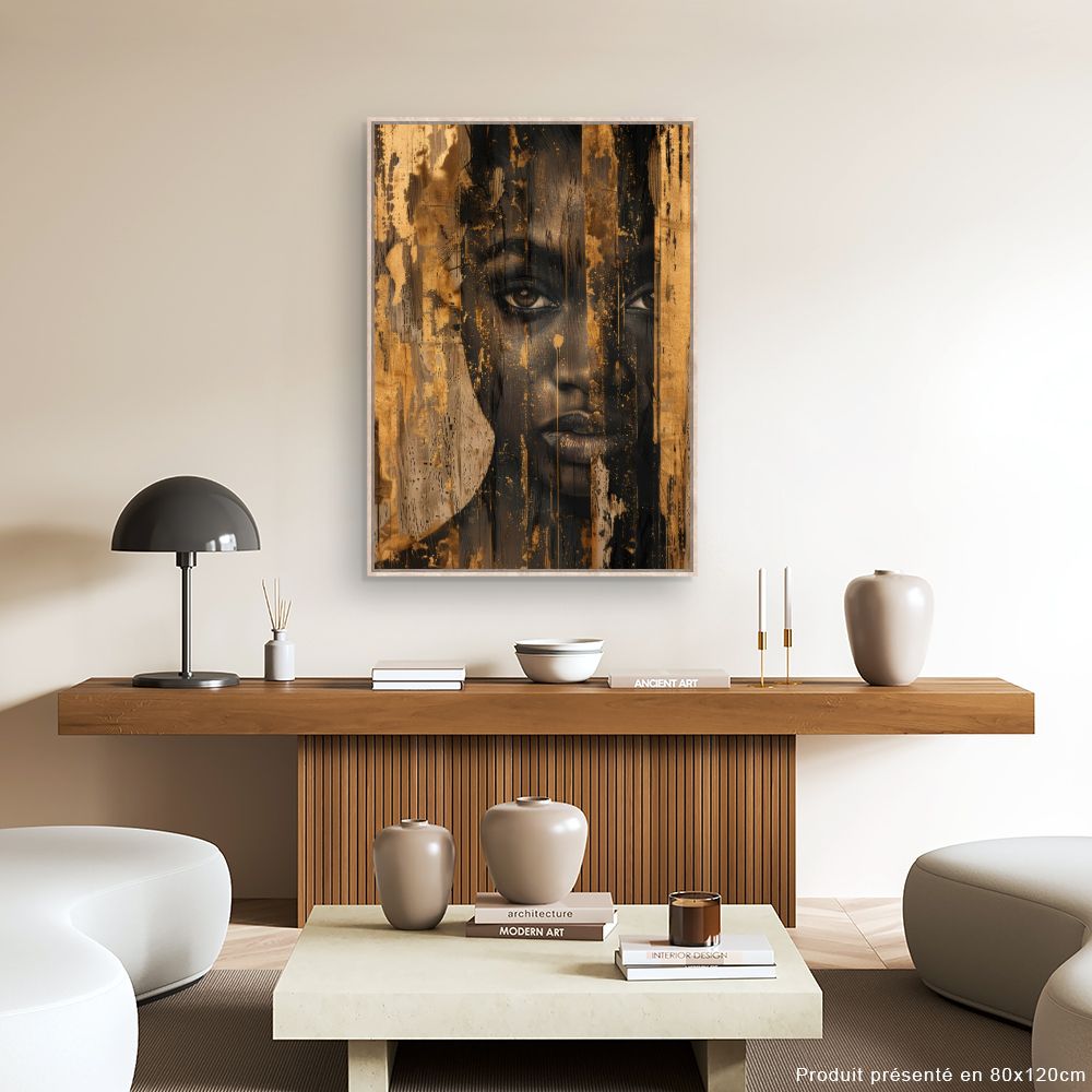 Tableau Portrait mystérieux