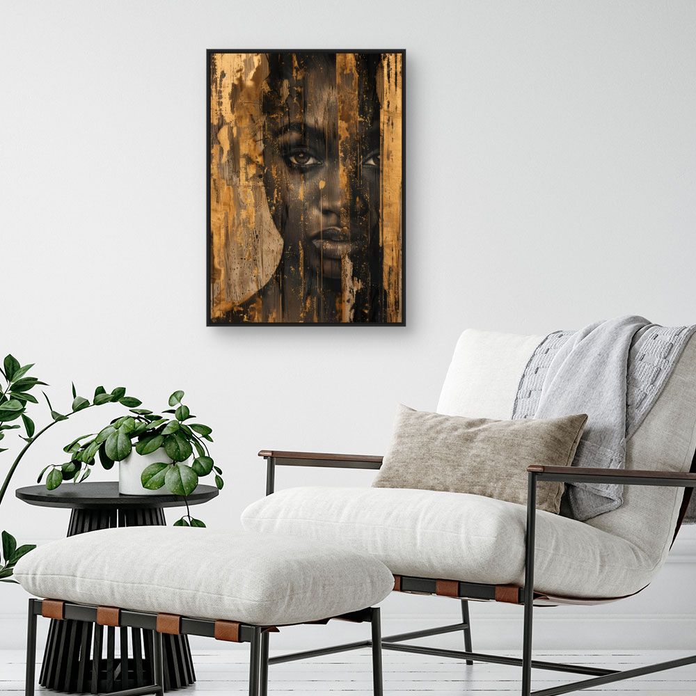 Tableau Portrait mystérieux