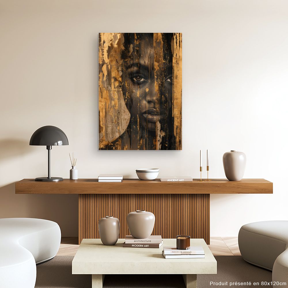 Tableau Portrait mystérieux