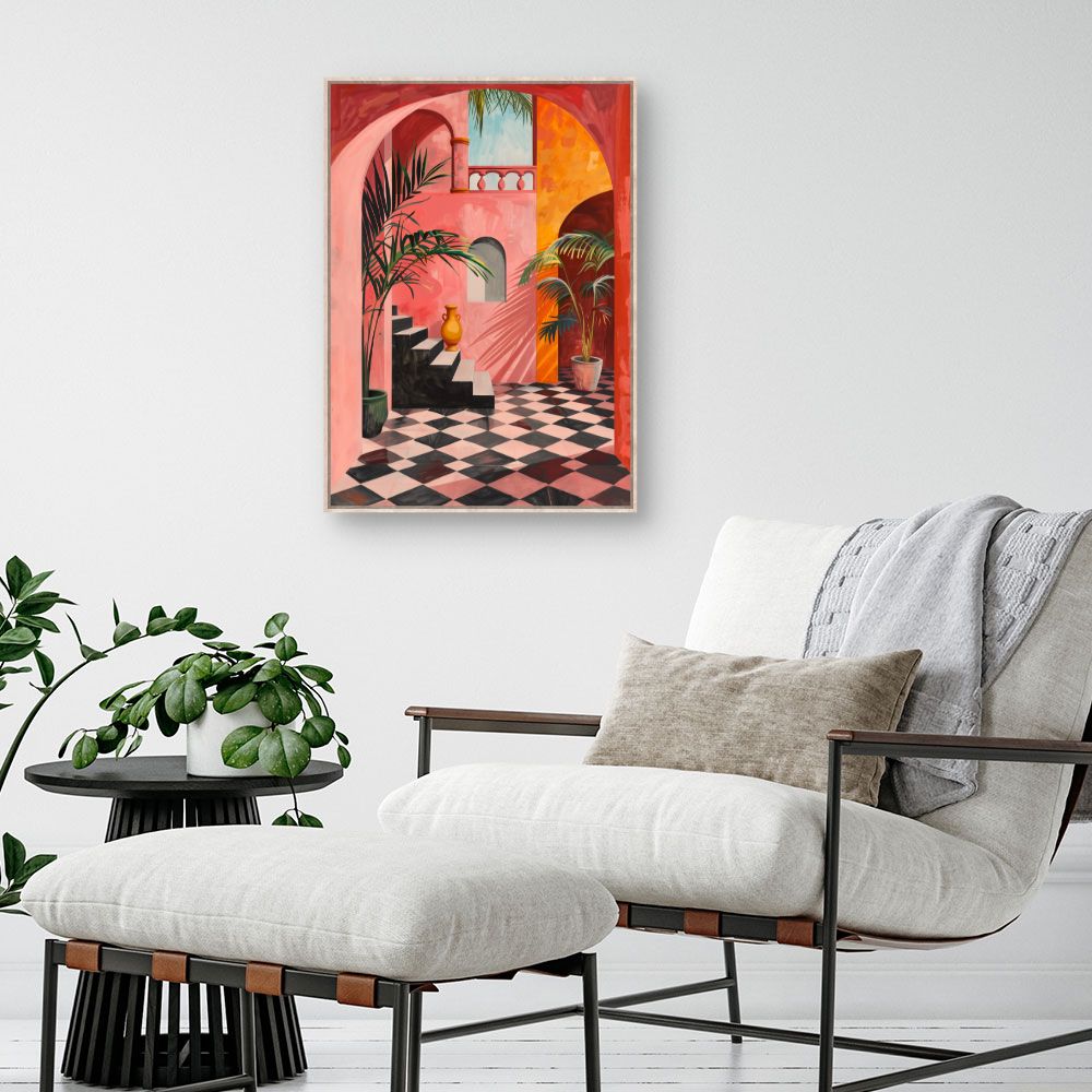 Tableau Oasis méditerranéenne