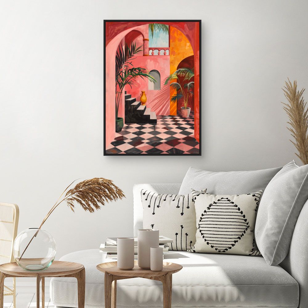 Tableau Oasis méditerranéenne