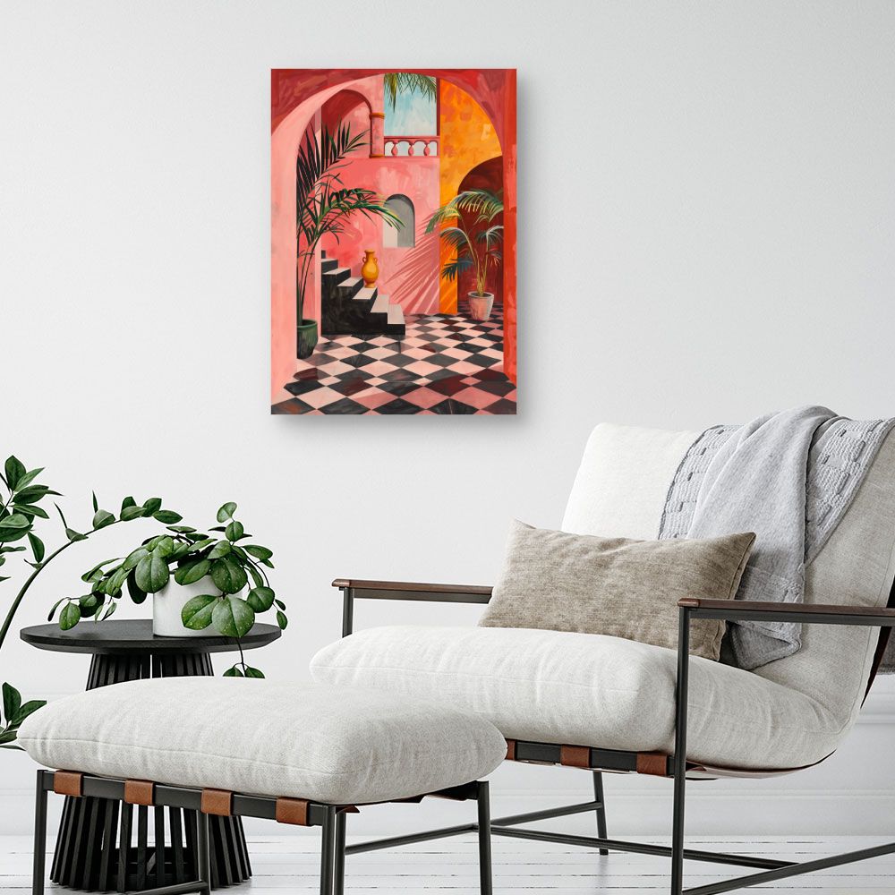 Tableau Oasis méditerranéenne