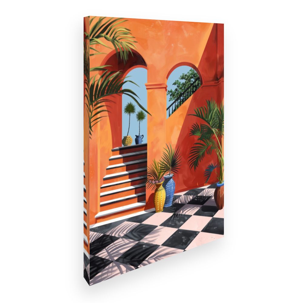 Toile Évasion méditerranéenne