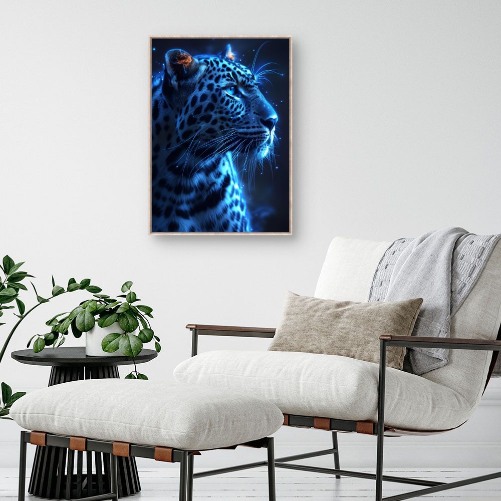 Tableau Panthère lumineuse