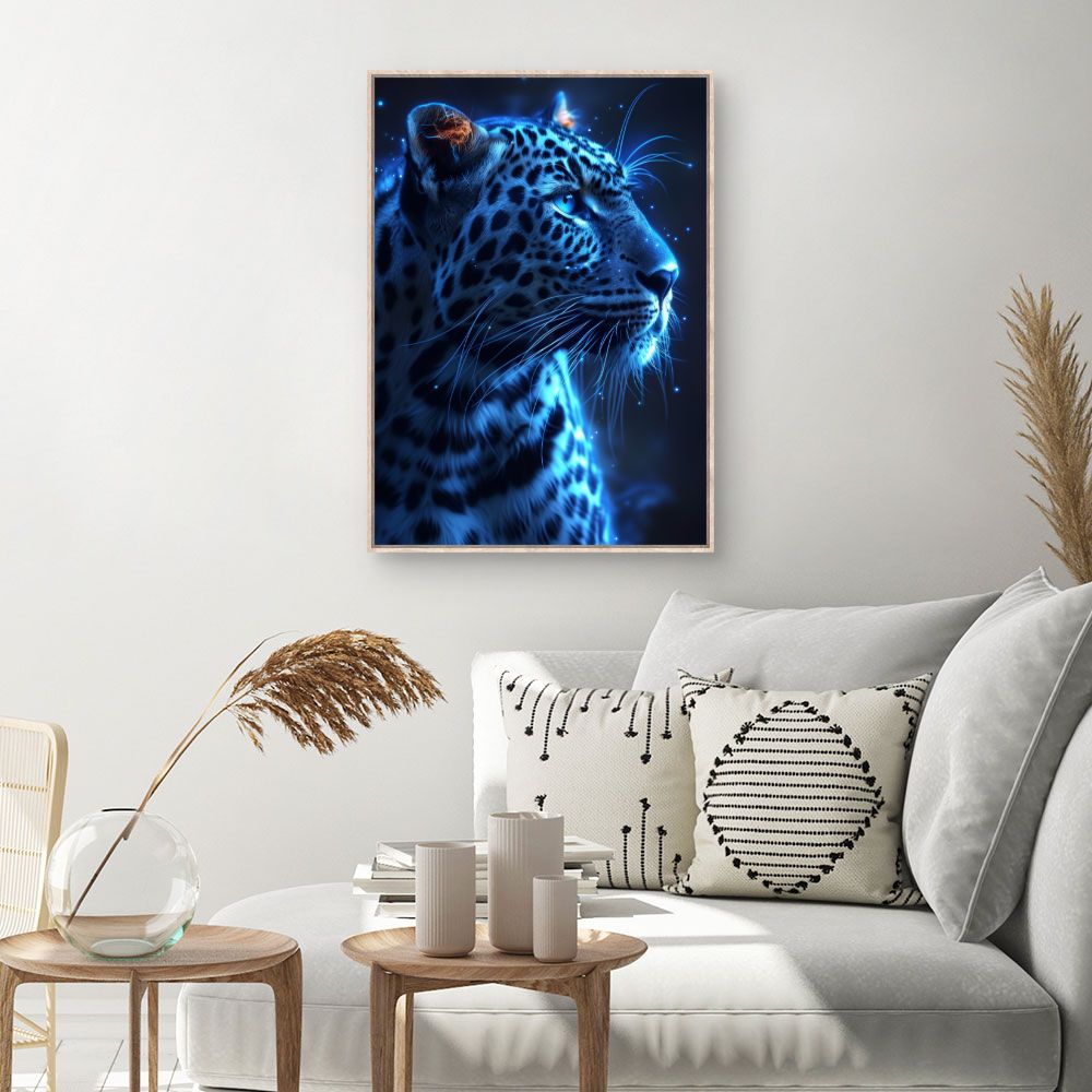 Tableau Panthère lumineuse