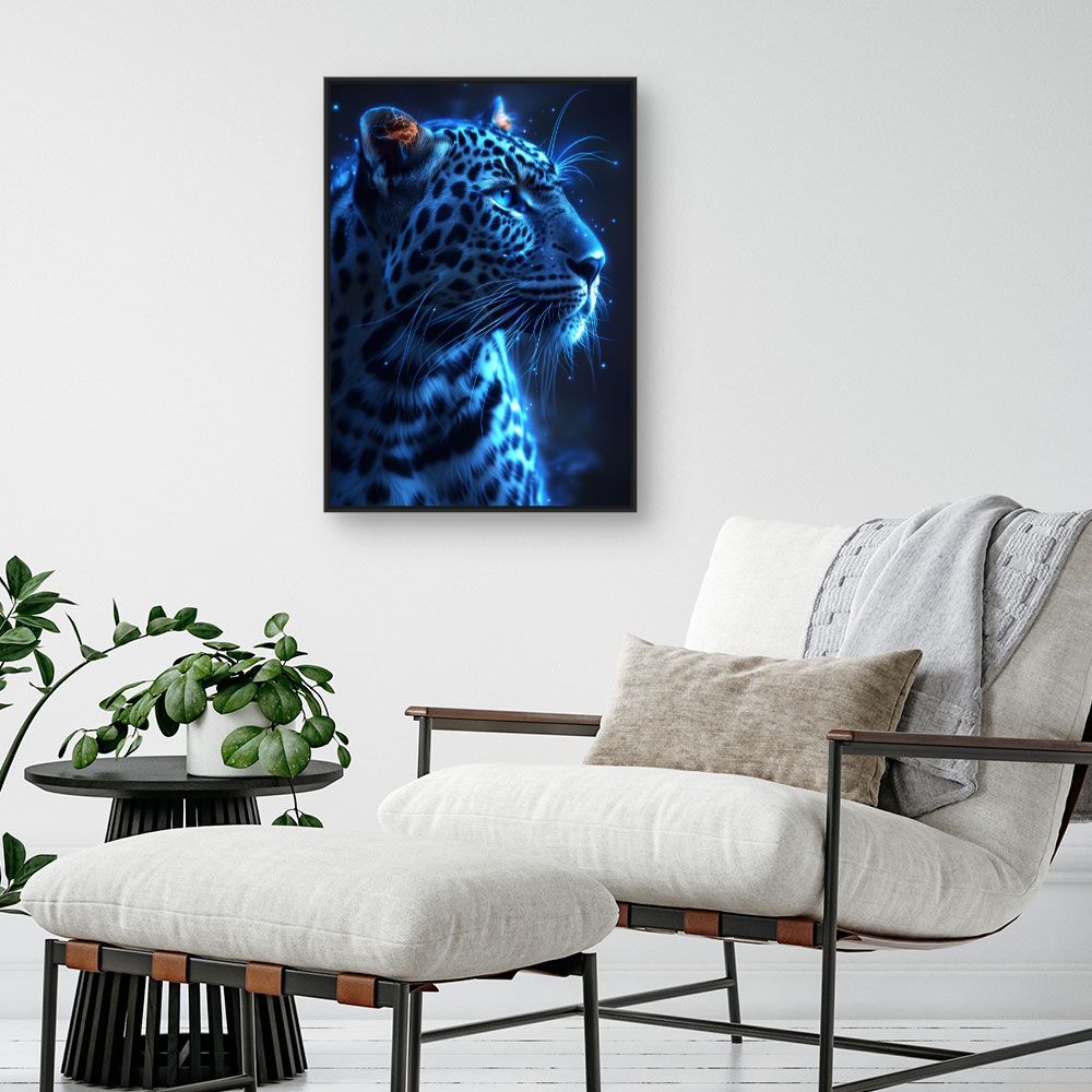 Tableau Panthère lumineuse