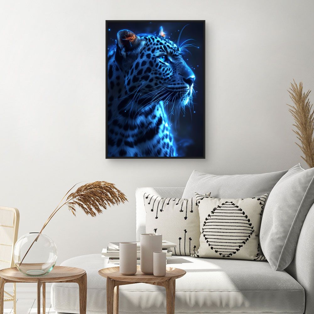 Tableau Panthère lumineuse
