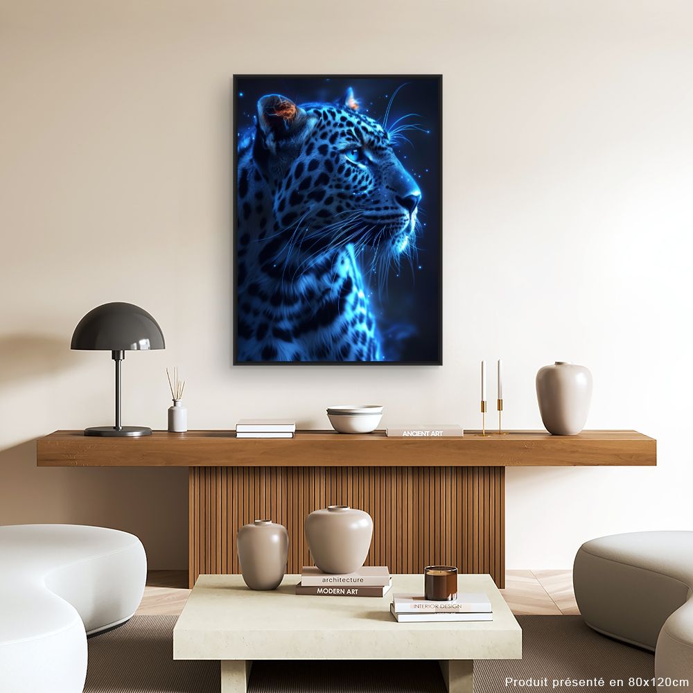 Tableau Panthère lumineuse