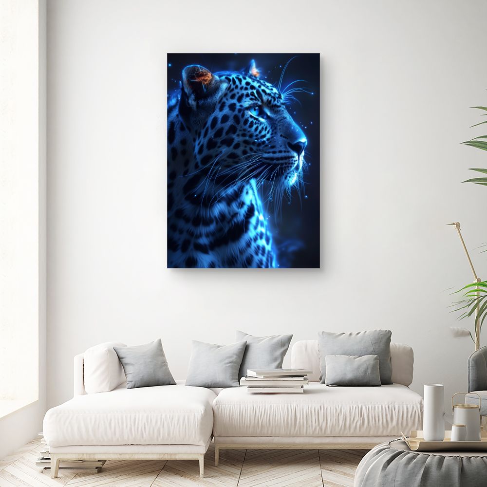 Tableau Panthère lumineuse