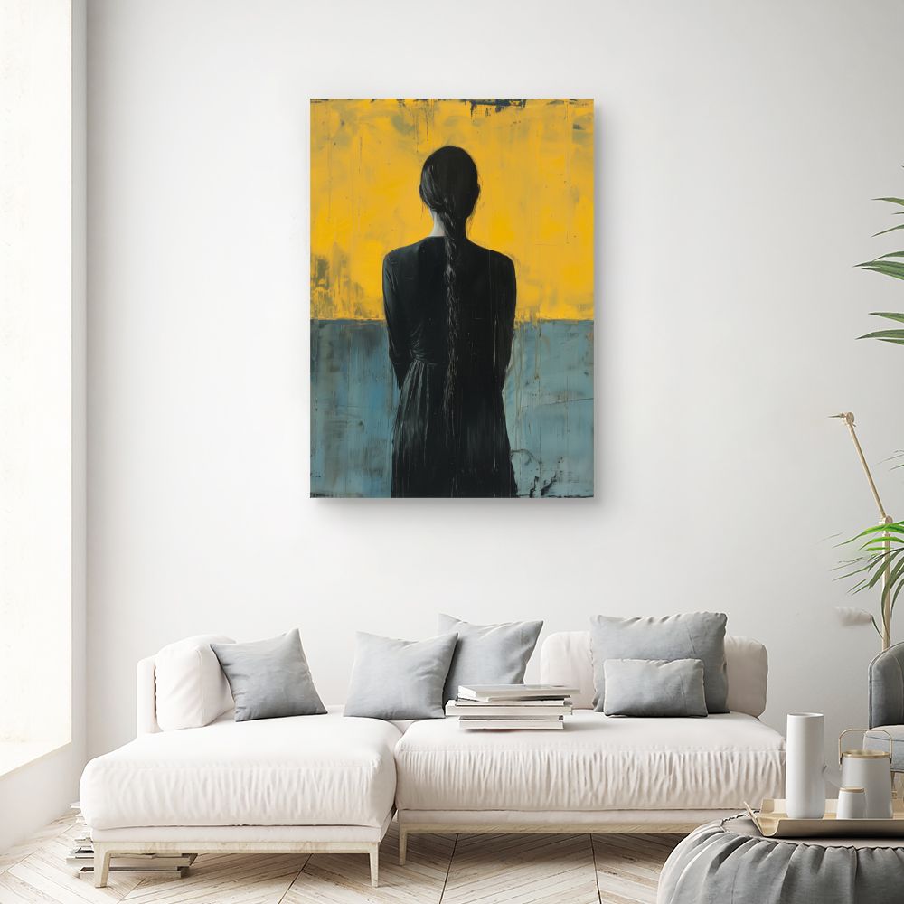 Tableau Silhouette mystérieuse