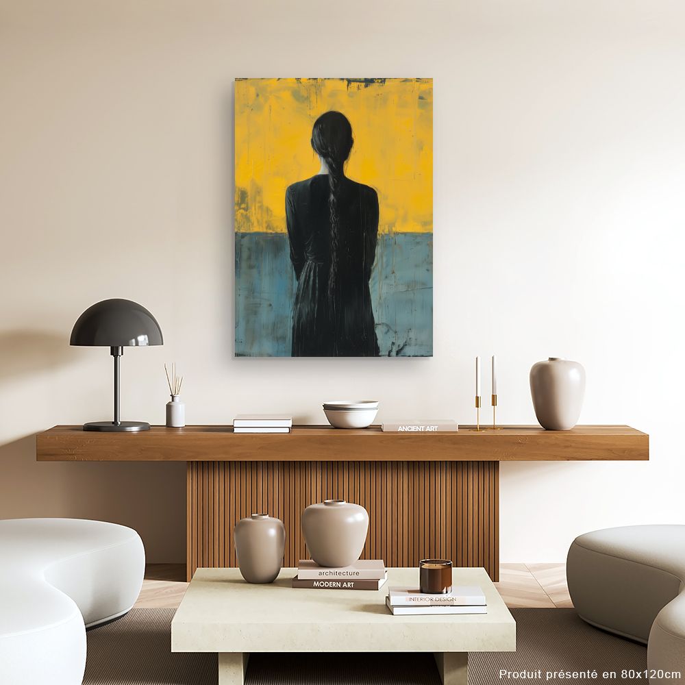 Tableau Silhouette mystérieuse