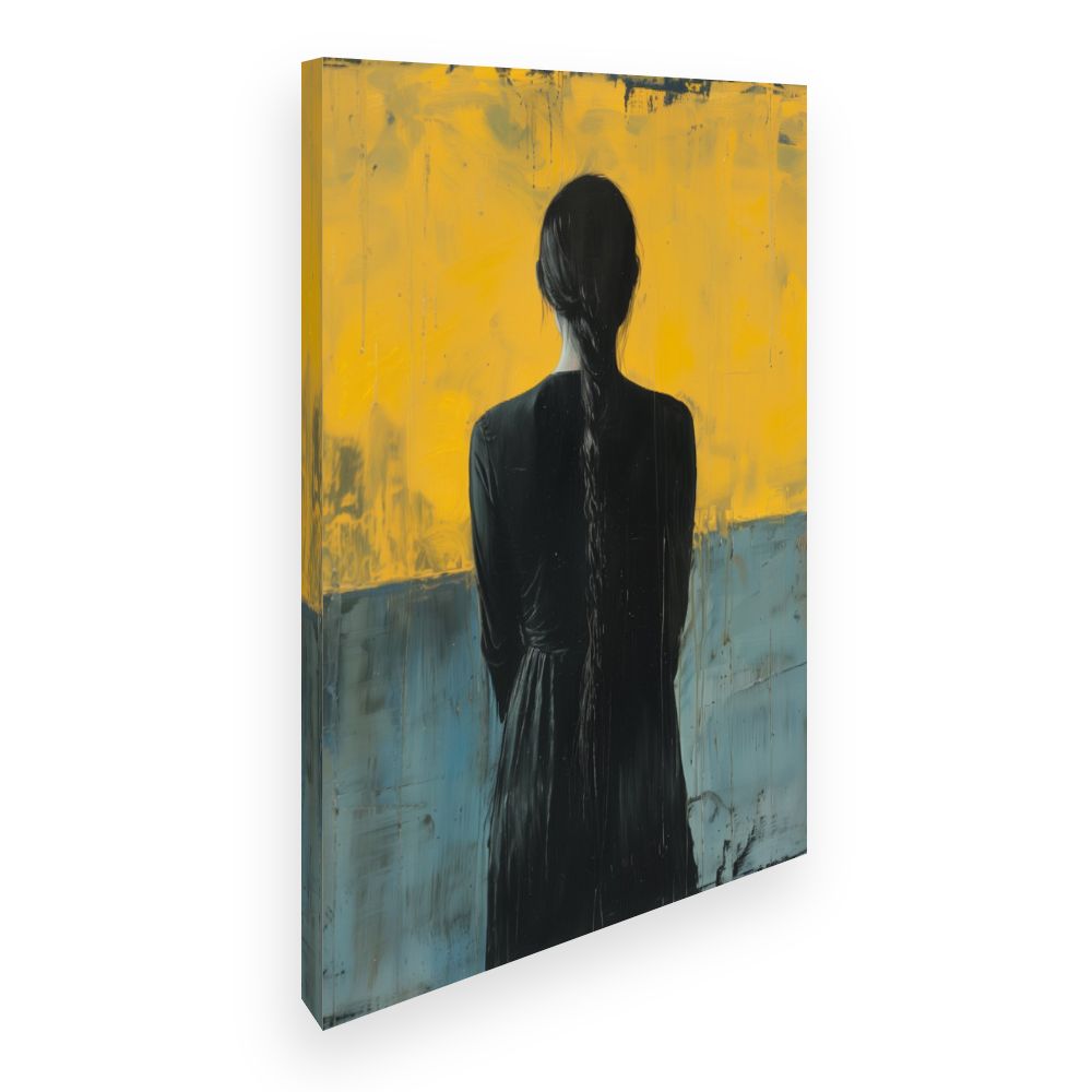 Toile Silhouette mystérieuse