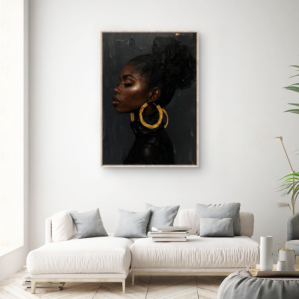 Tableau Élégance en portraits
