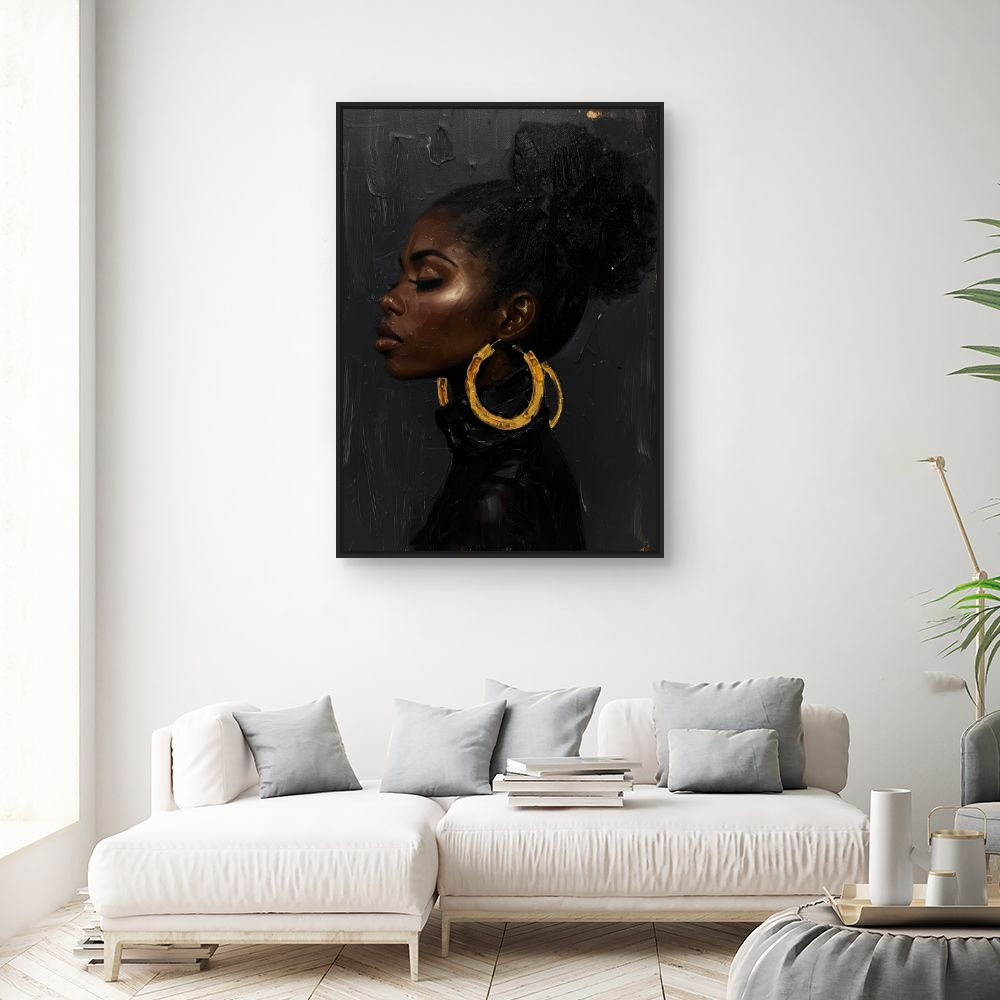 Tableau Élégance en portraits