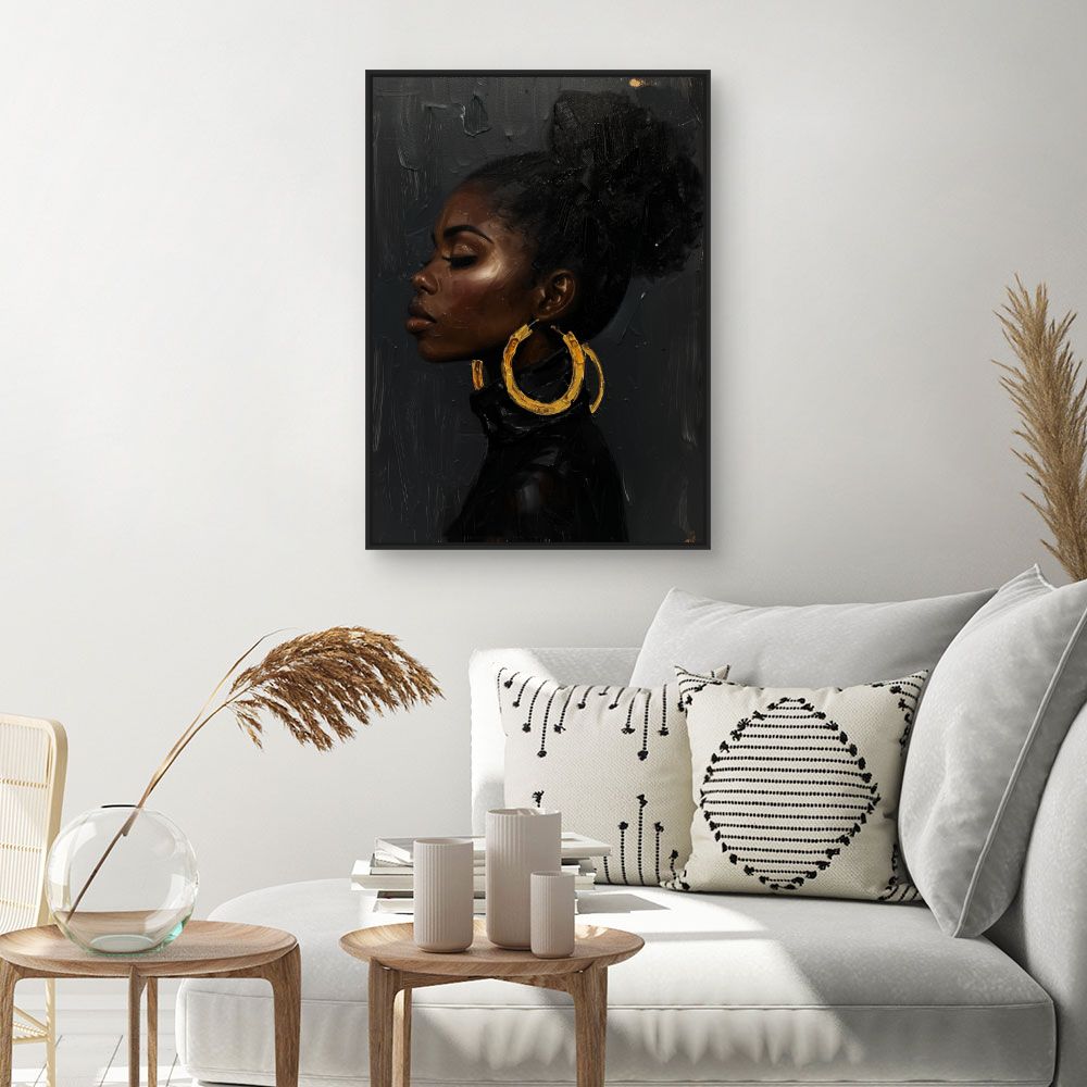 Tableau Élégance en portraits