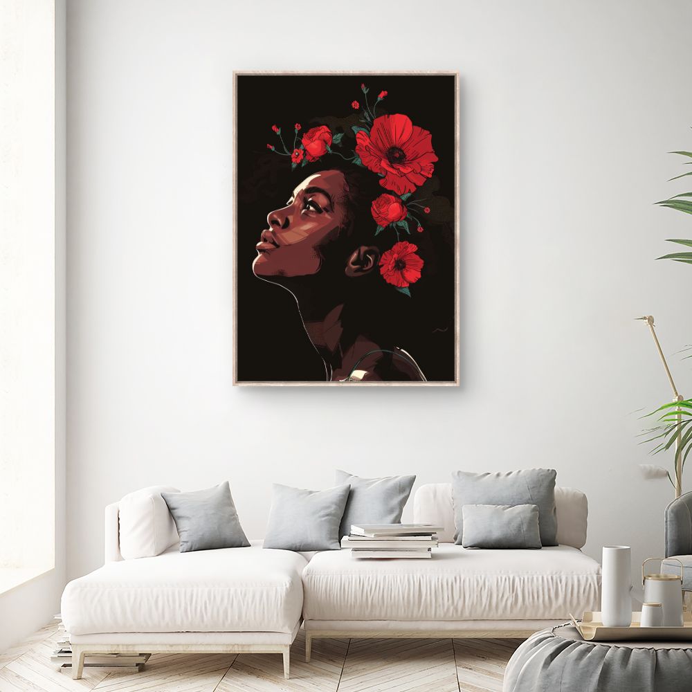 Tableau Éclat floral