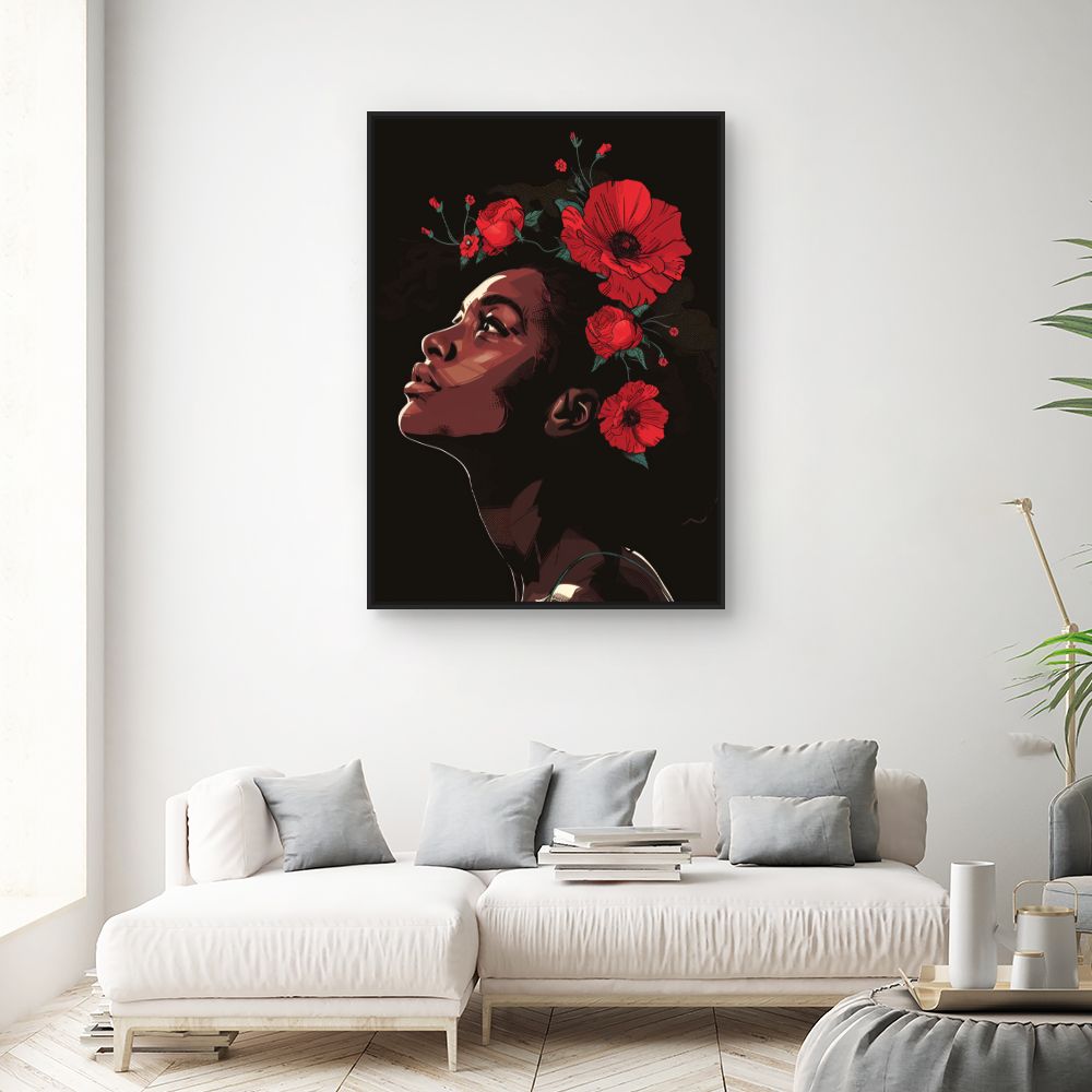 Tableau Éclat floral