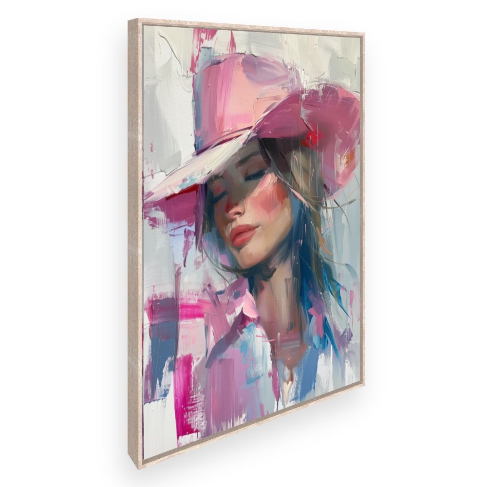 Toile Portrait rêveur