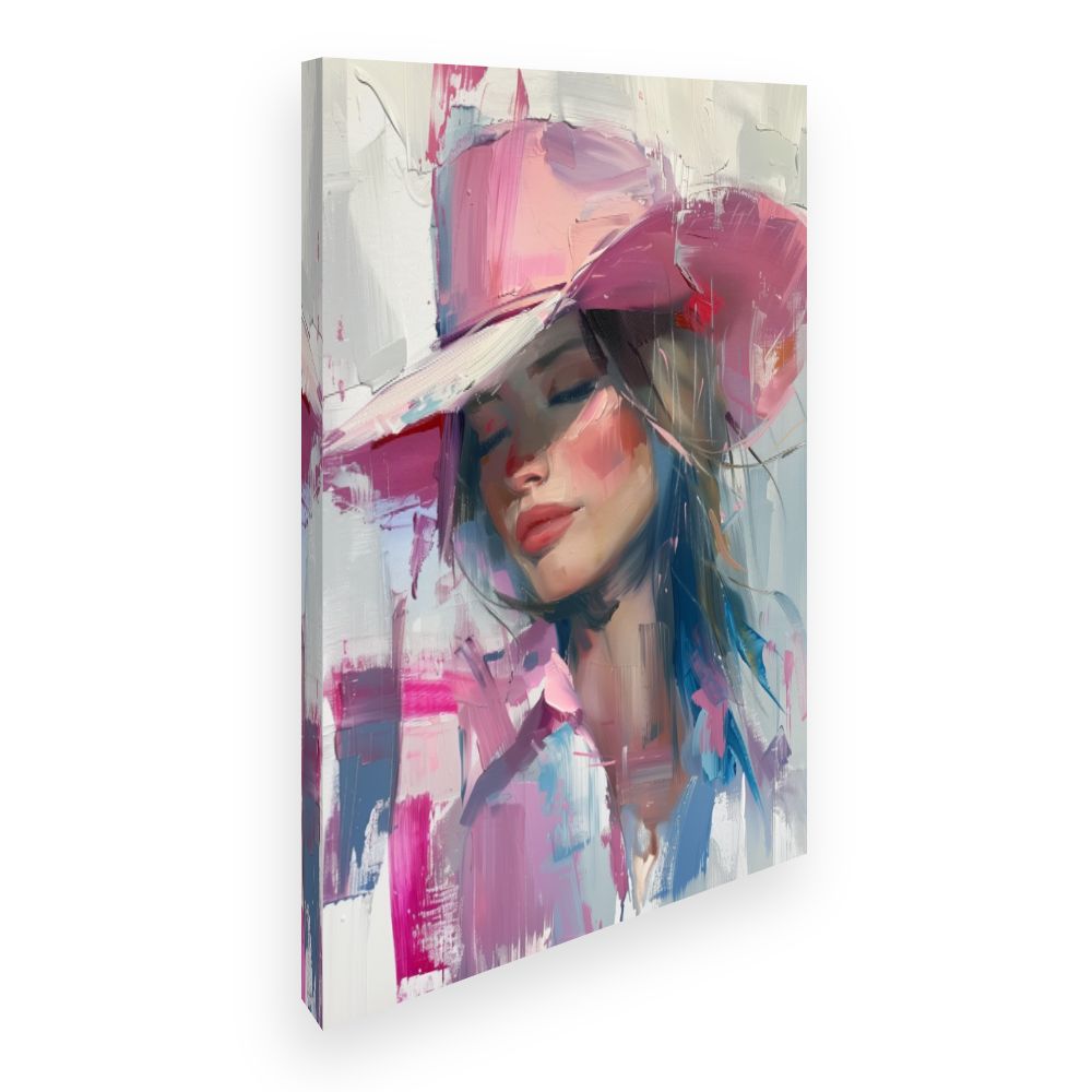 Toile Portrait rêveur