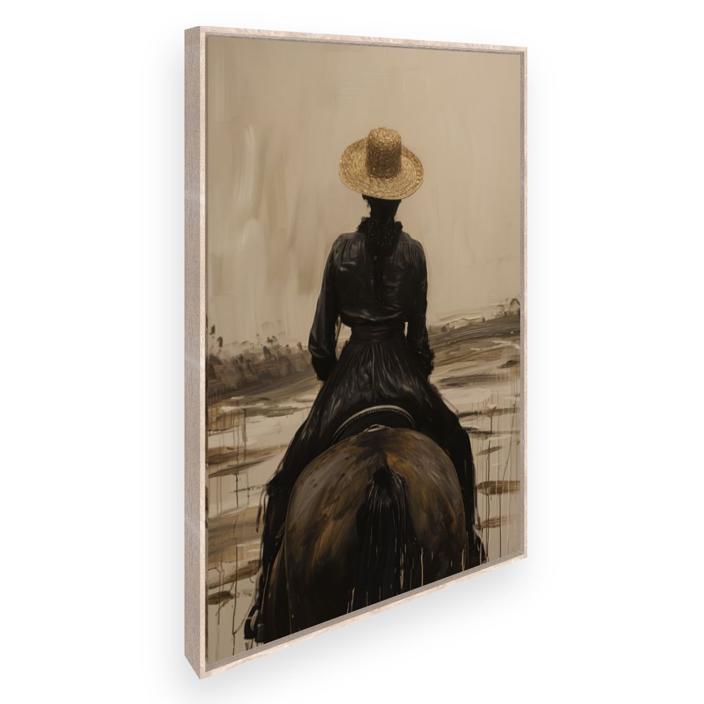 Toile Cavalière élégante