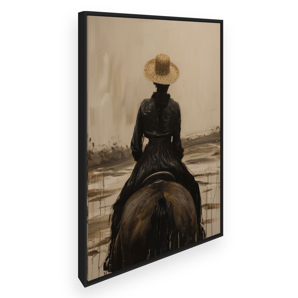 Toile Cavalière élégante