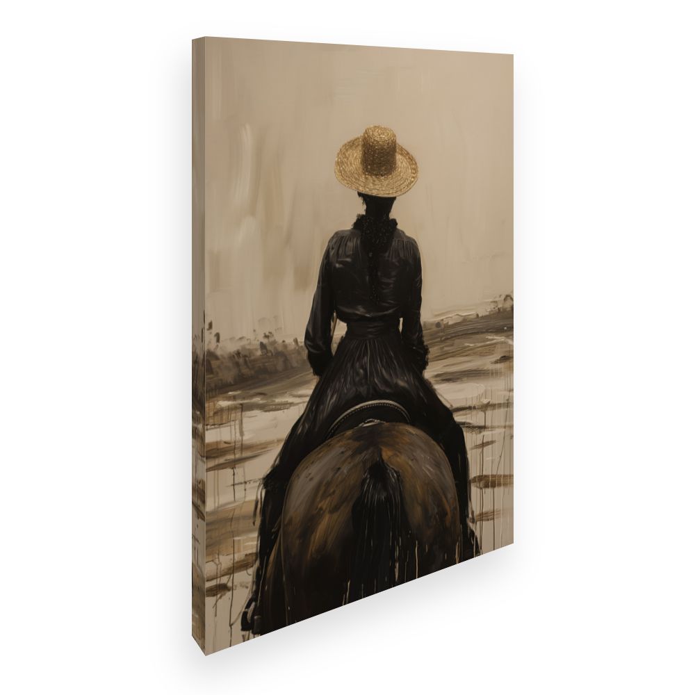 Toile Cavalière élégante