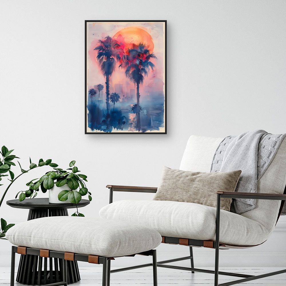 Tableau Coucher de soleil