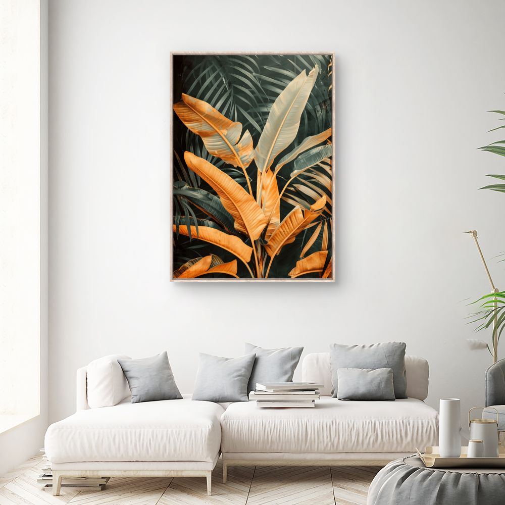 Tableau Feuillage vibrant