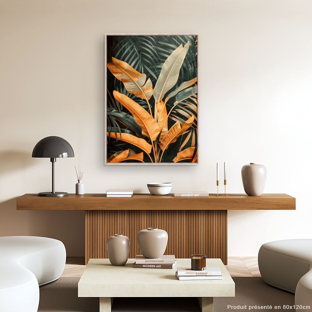 Tableau Feuillage vibrant