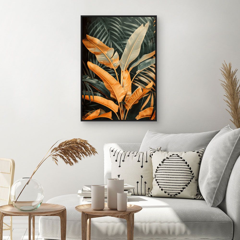 Tableau Feuillage vibrant
