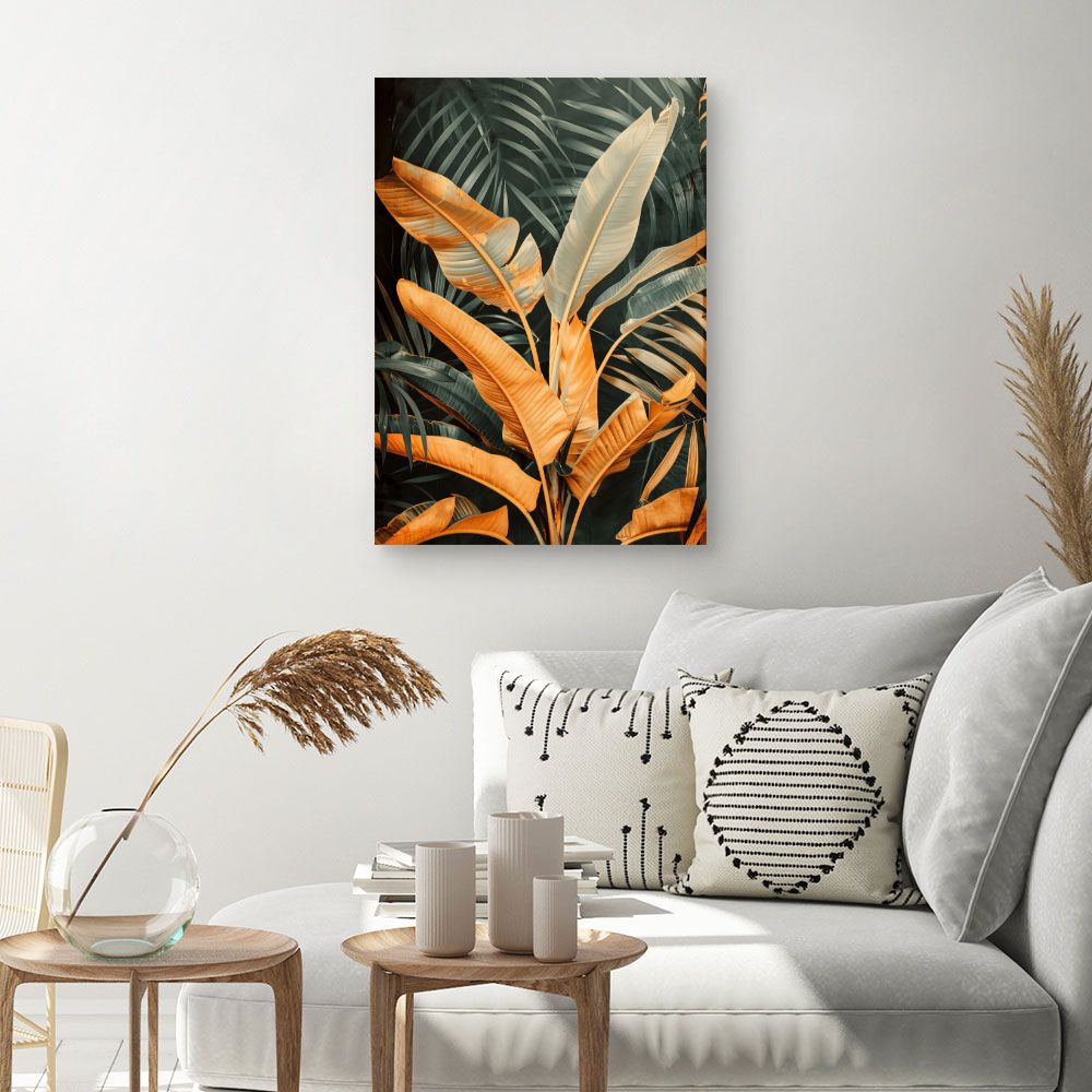Tableau Feuillage vibrant