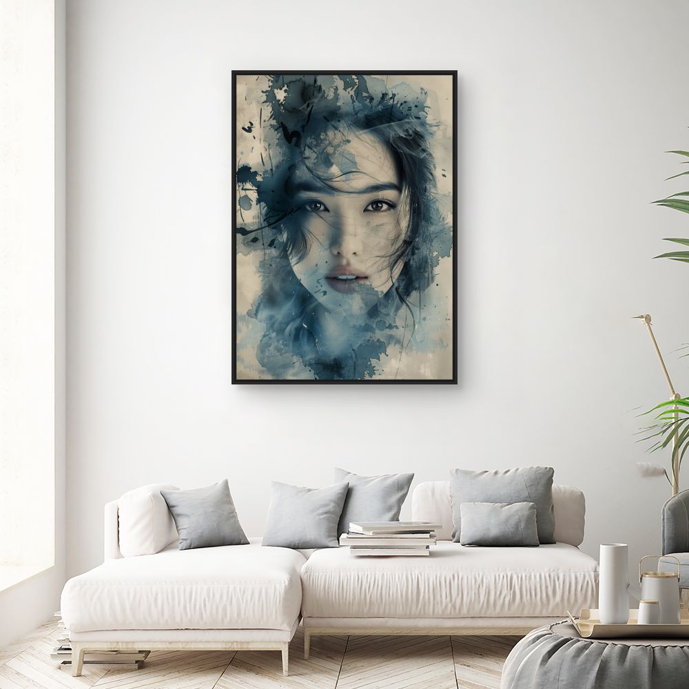 Tableau Visage éthéré