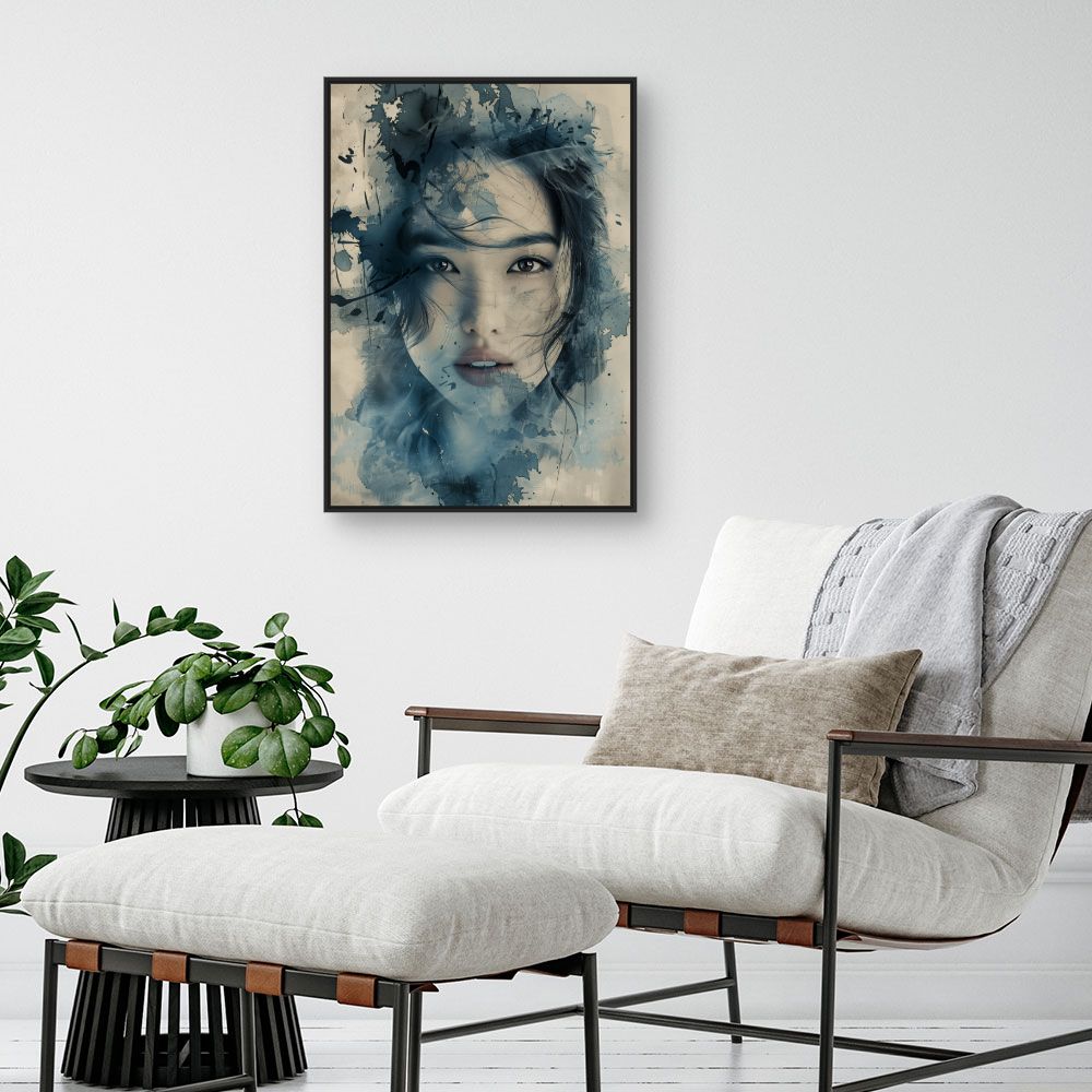 Tableau Visage éthéré