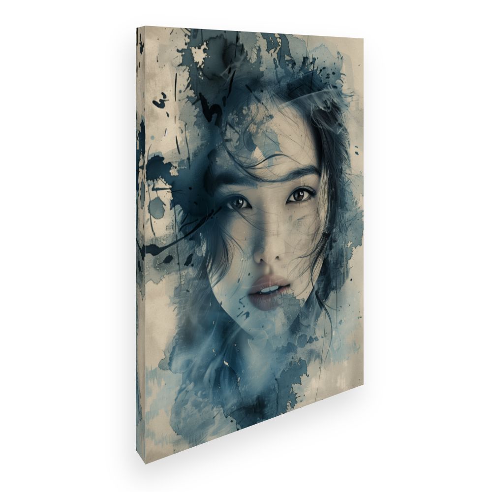 Toile Visage éthéré