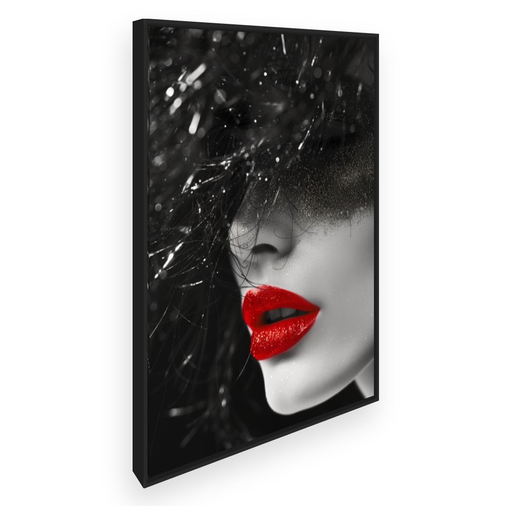 Toile Élégance mystérieuse