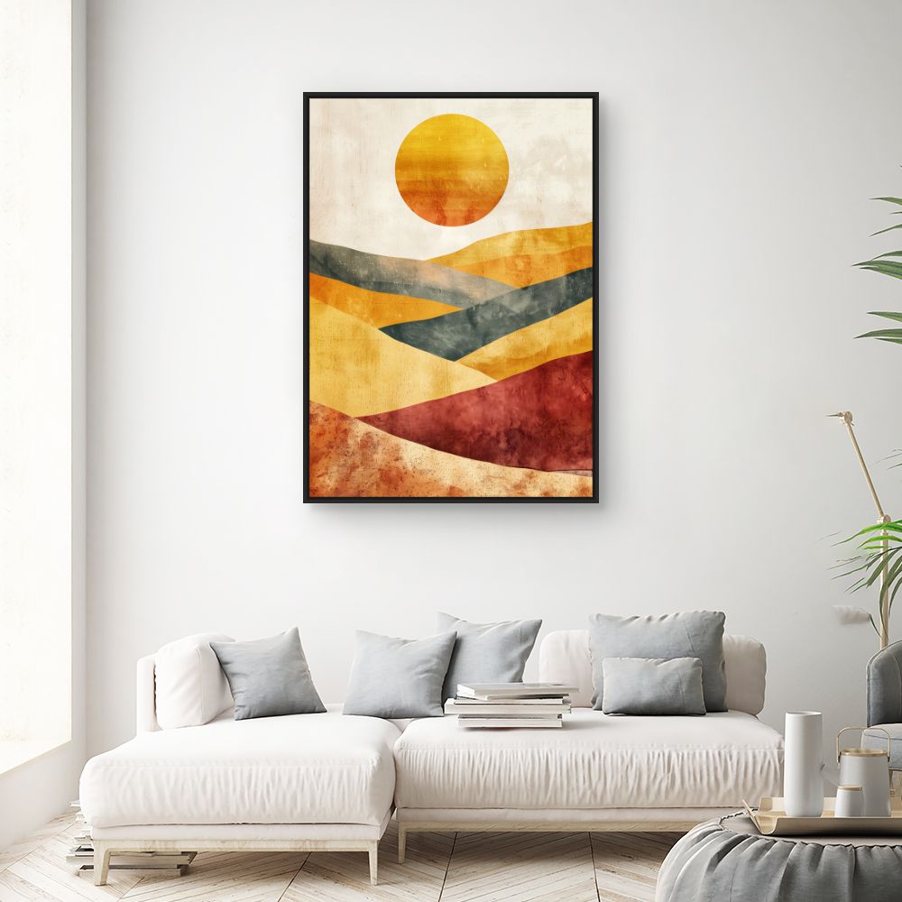 Tableau Paysage ensoleillé