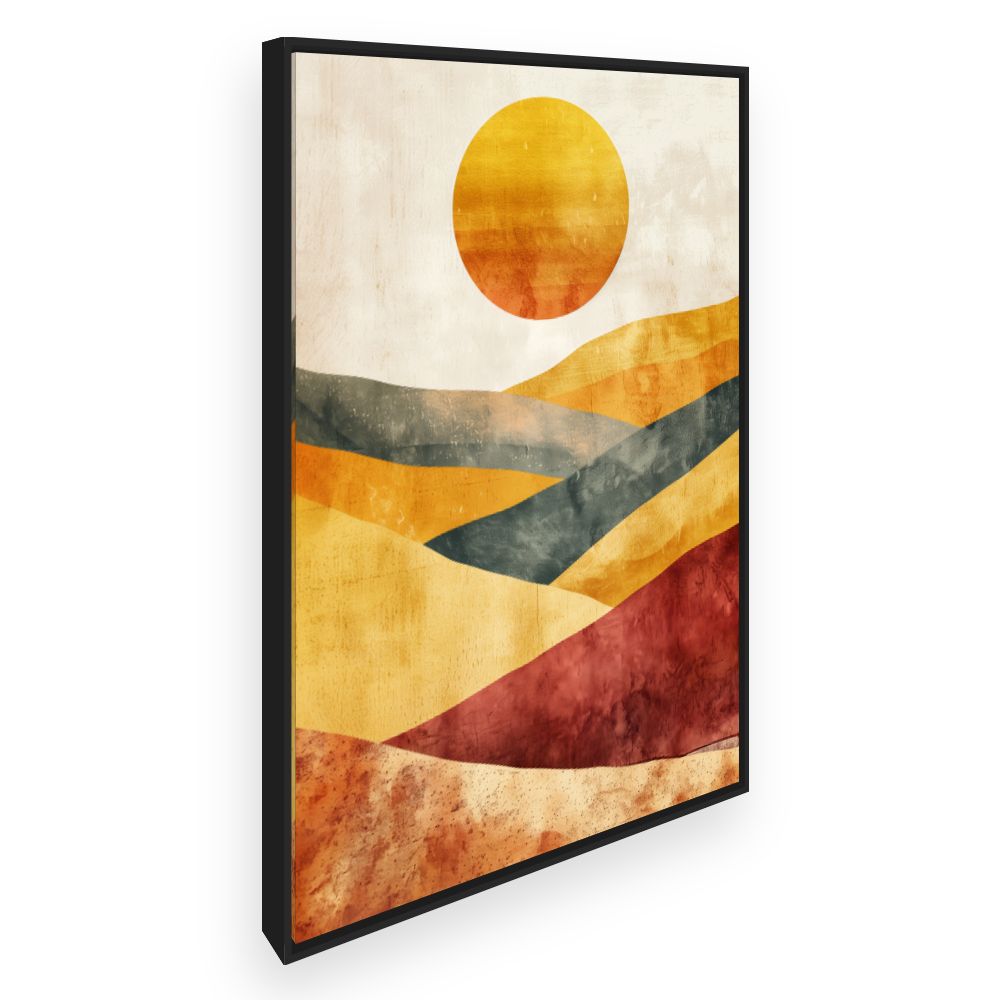 Toile Paysage ensoleillé