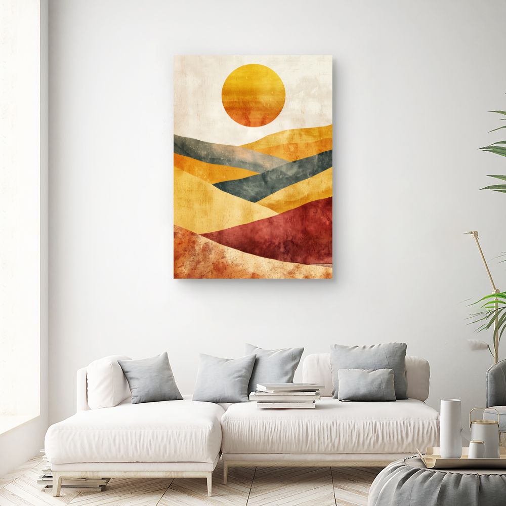 Tableau Paysage ensoleillé