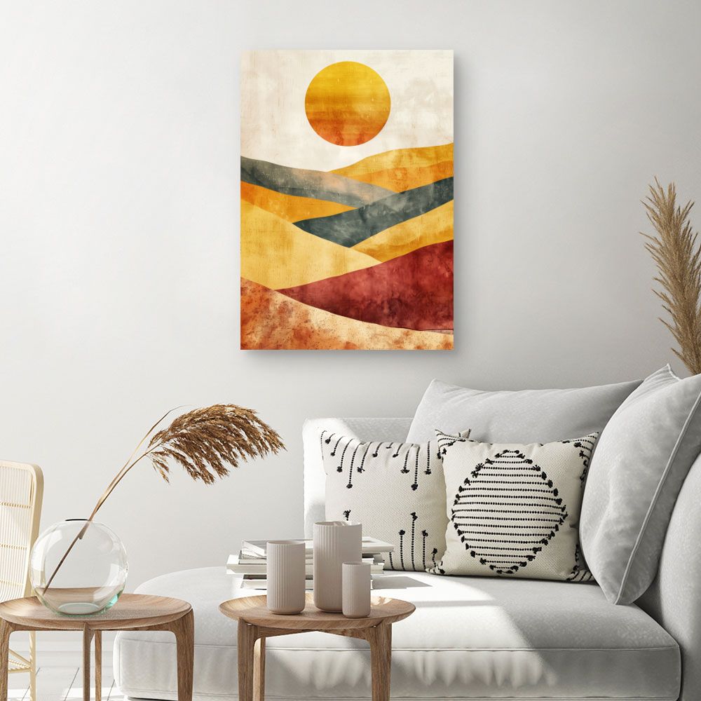 Tableau Paysage ensoleillé