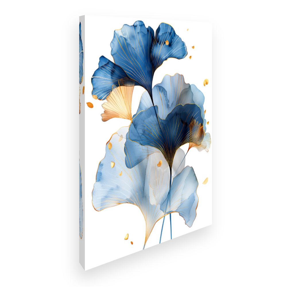 Toile Feuilles élégantes