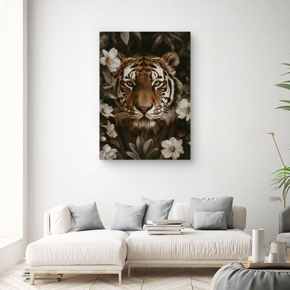 Tableau Tigre majestueux