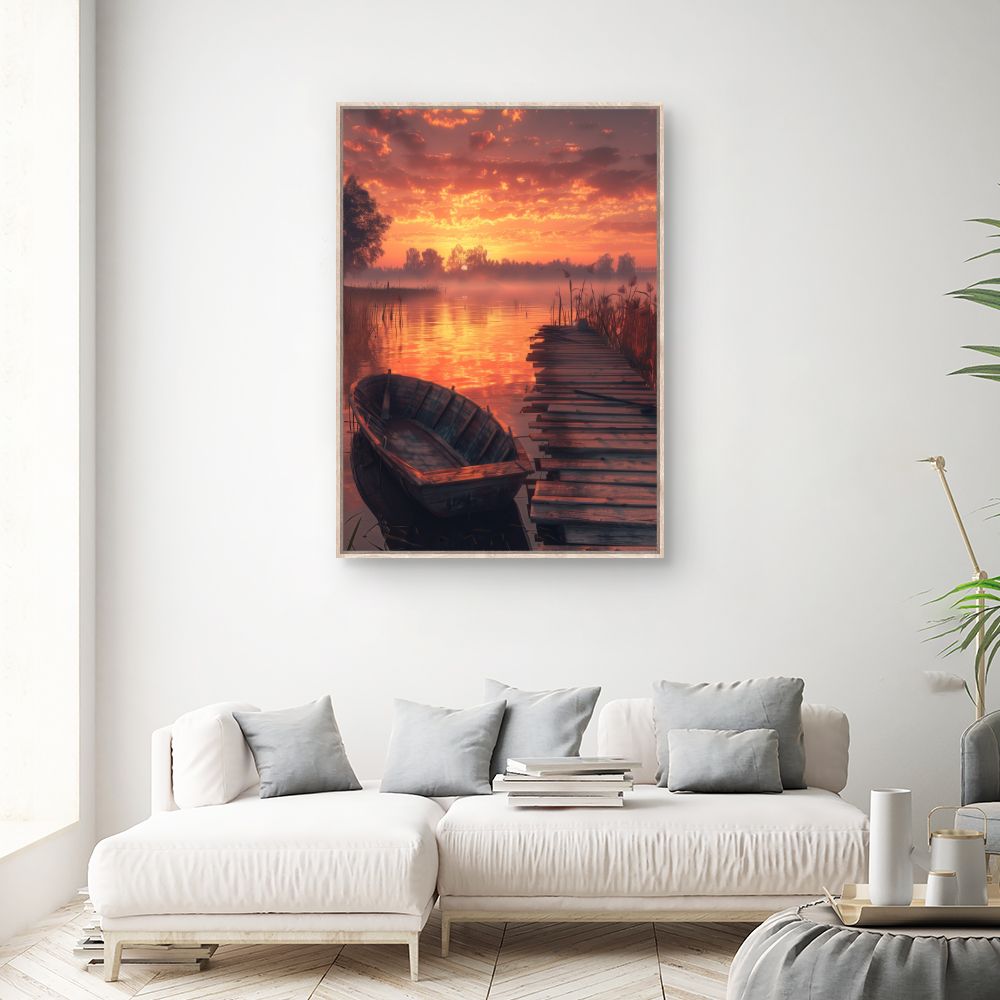 Tableau Coucher de soleil