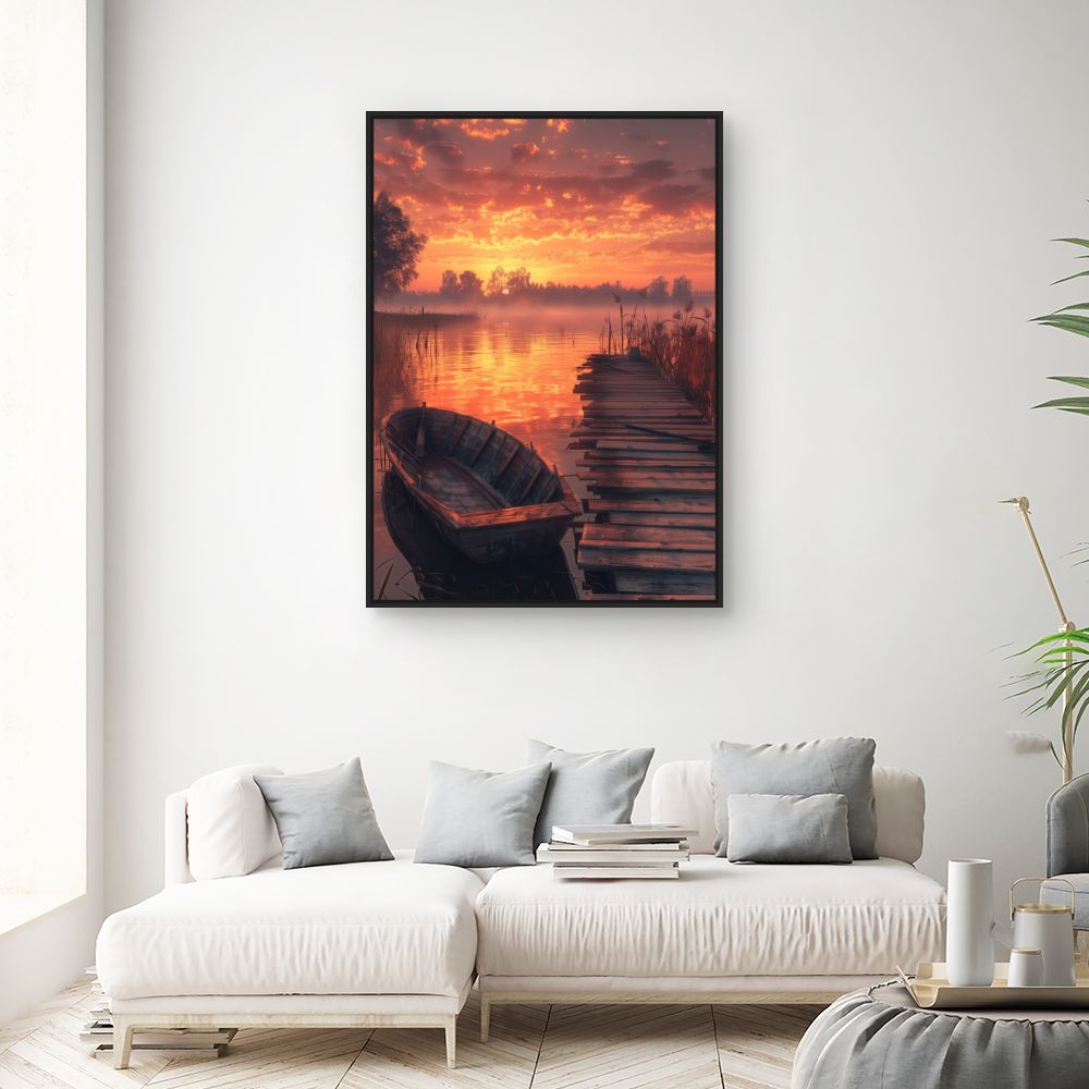 Tableau Coucher de soleil