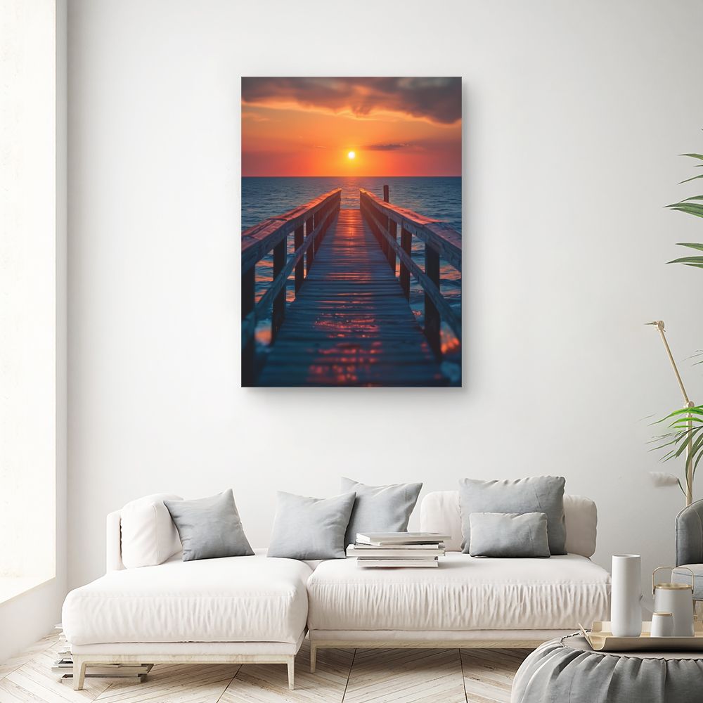 Tableau Coucher de soleil