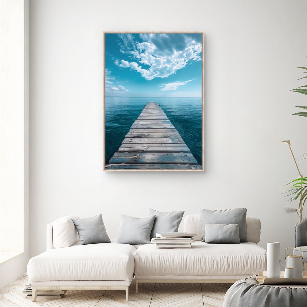 Tableau Ponton serein