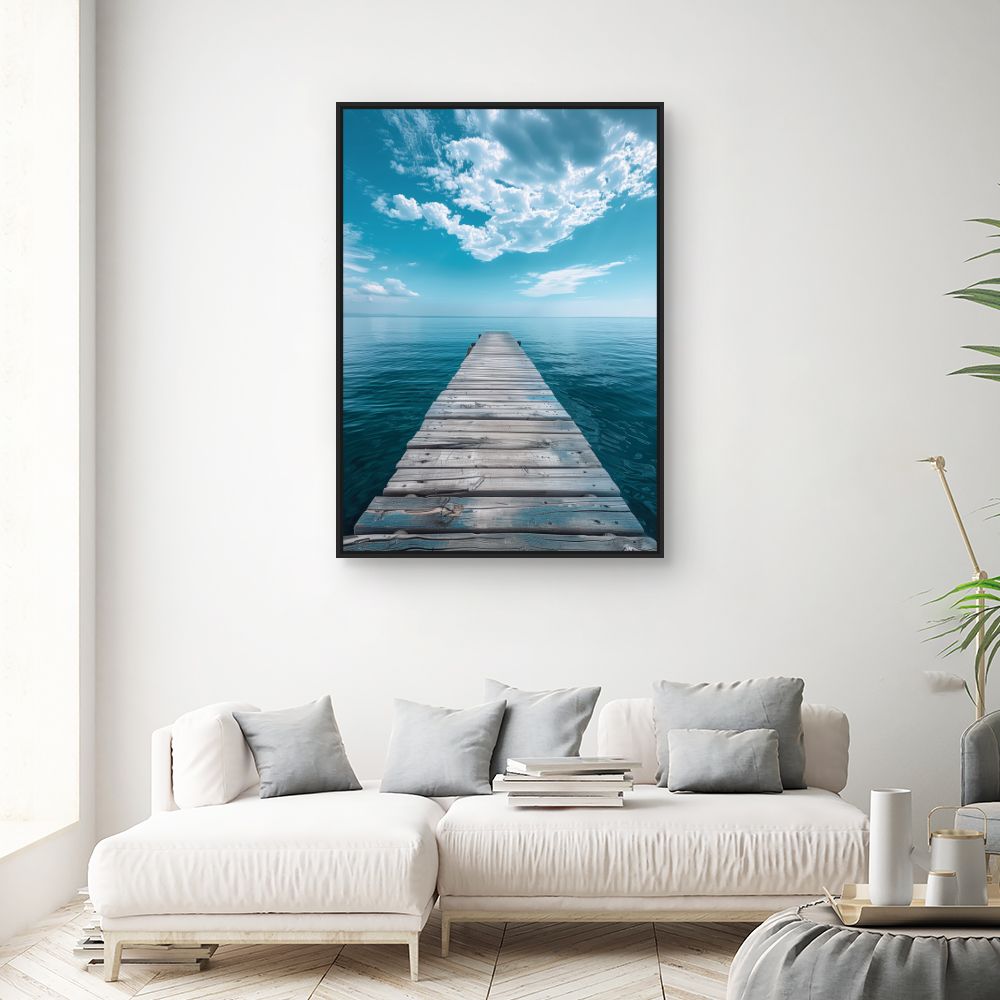 Tableau Ponton serein