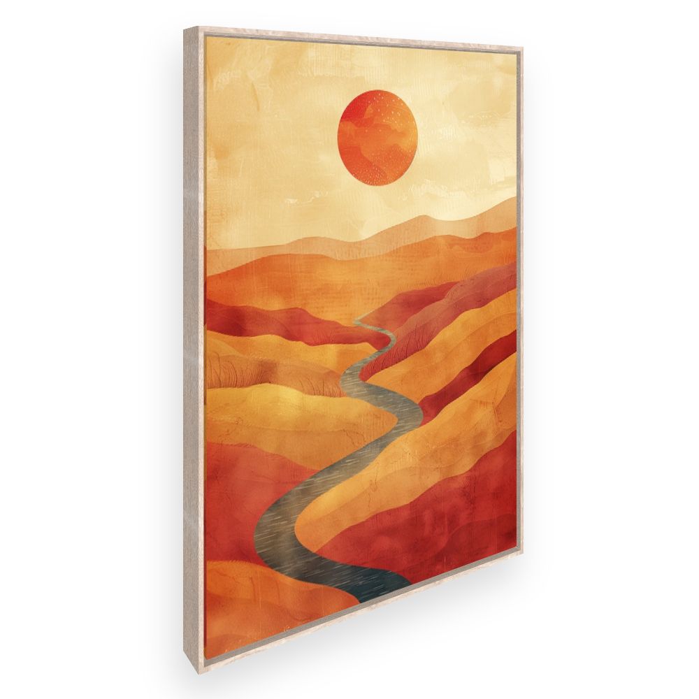 Toile Paysage désertique élégant