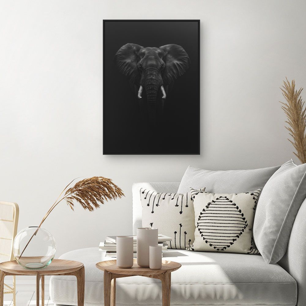 Tableau Éléphant majestueux